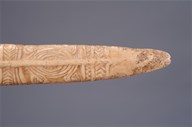 EARLY ABELAM BONE DAGGER